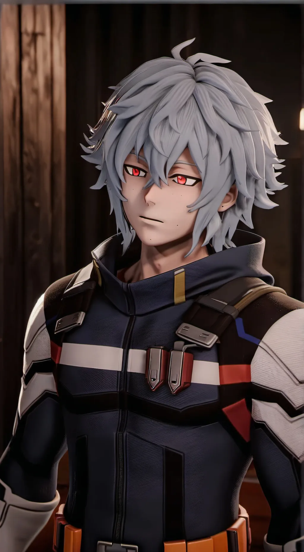 ai character: My Hero Academia. background