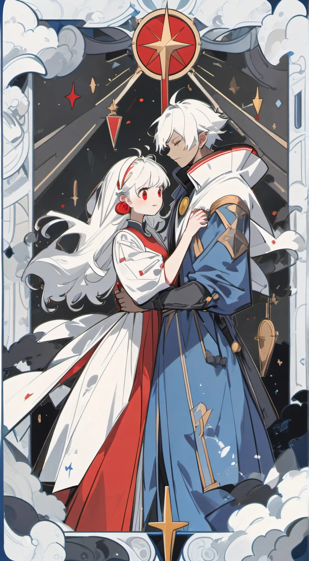 ai character: Rojo X tu background