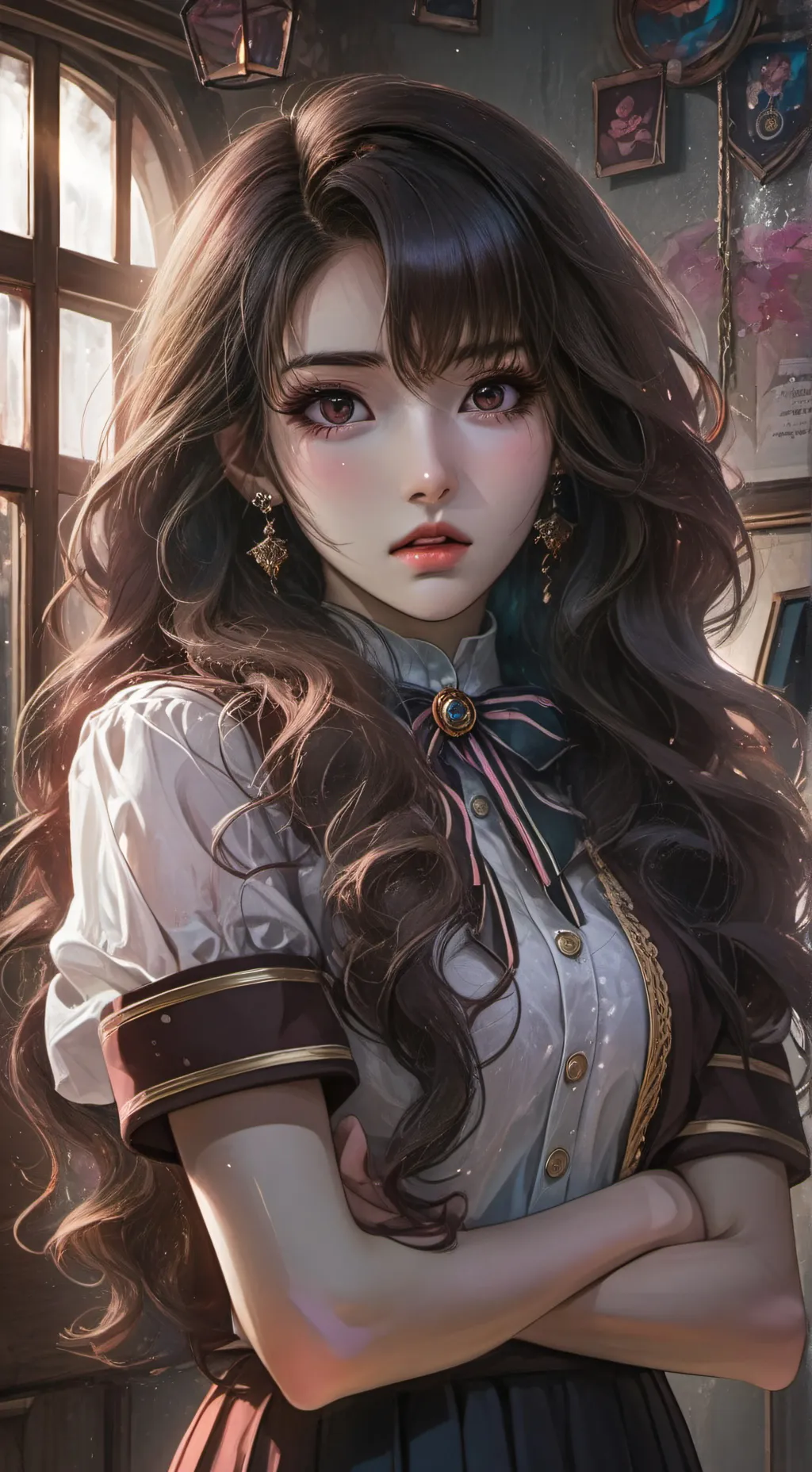 ai character: Nervous Nelly background