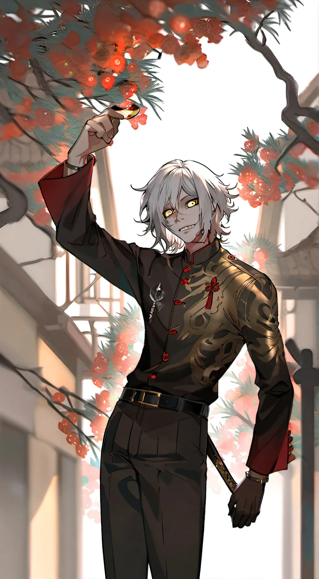 ai character: L.O.V pick me background