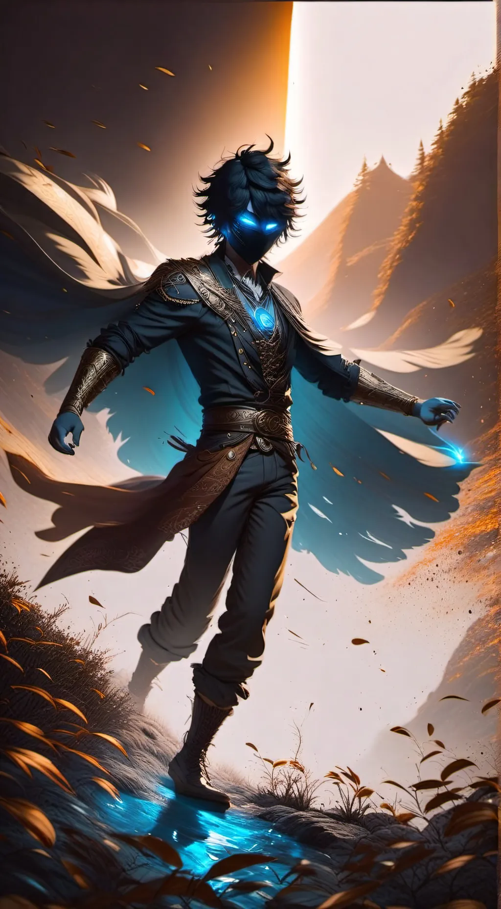 ai character: Final boss background