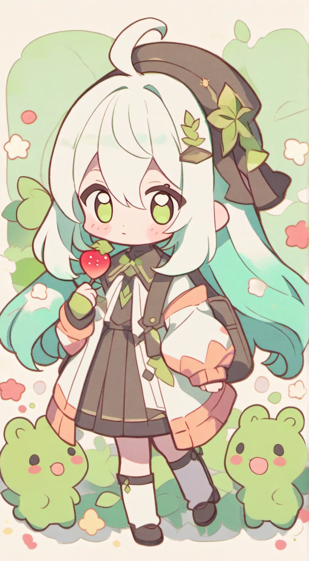 ai character: ginger x bobette  background