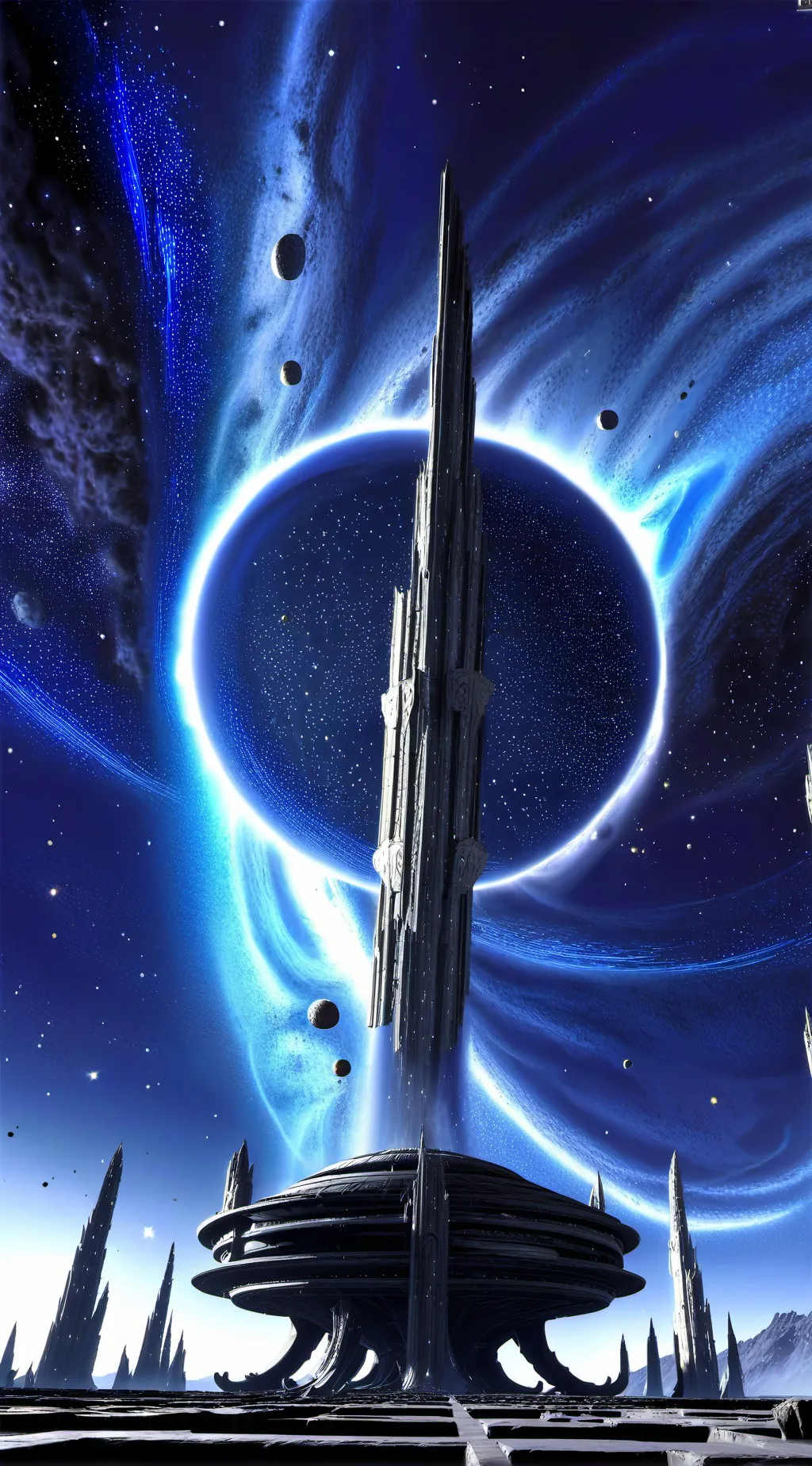 ai character: - " Galaxy " -  background
