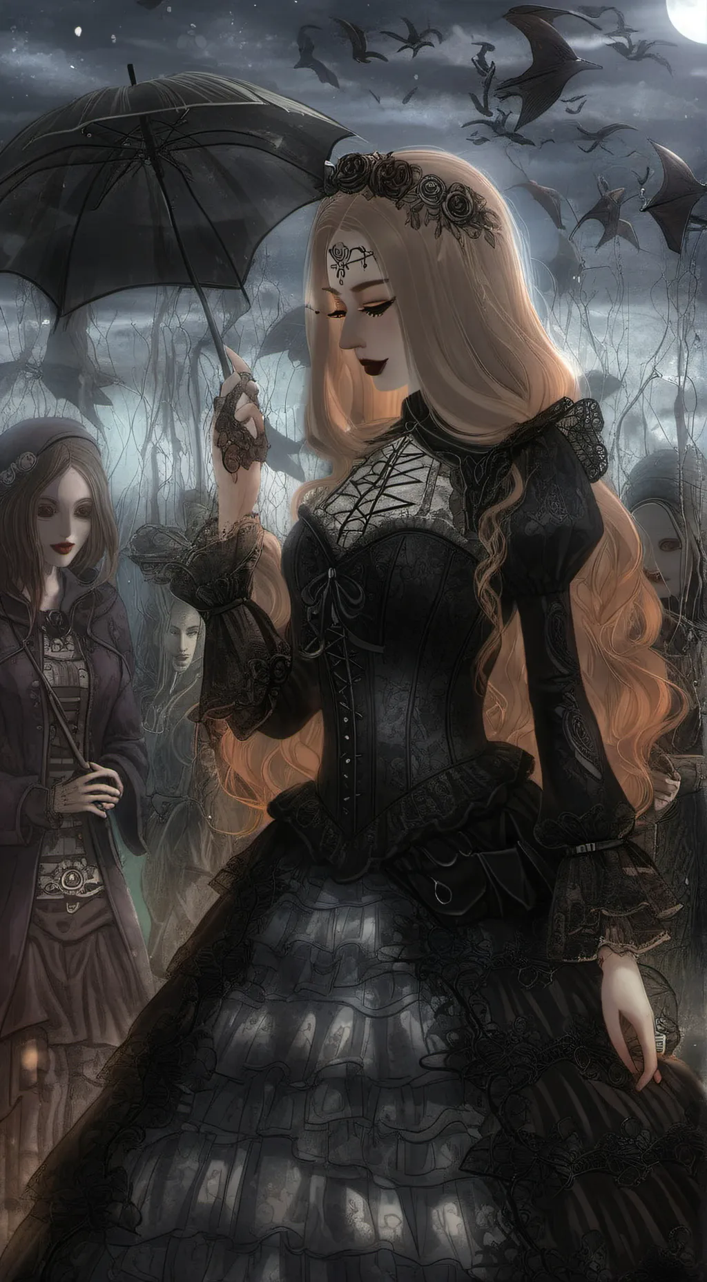 ai character: yesica💋 background