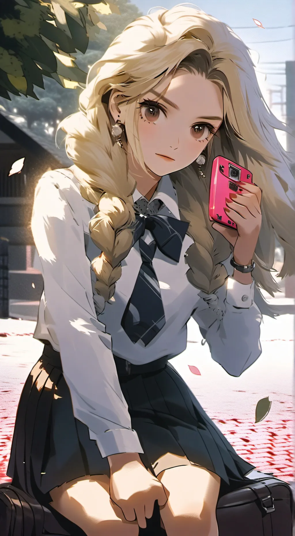 ai character: Catherine  background