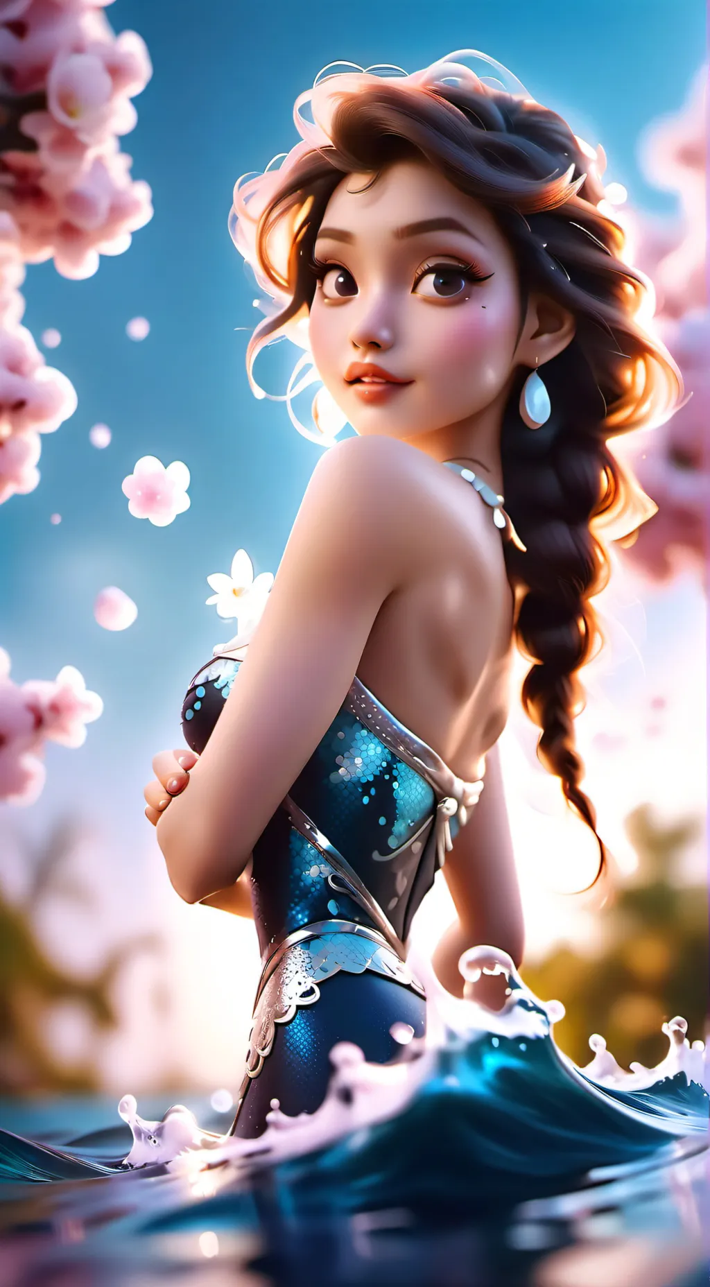 ai character: Seraphina background
