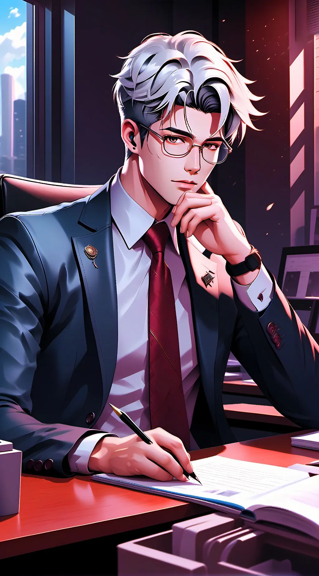 ai character: Gabriel background