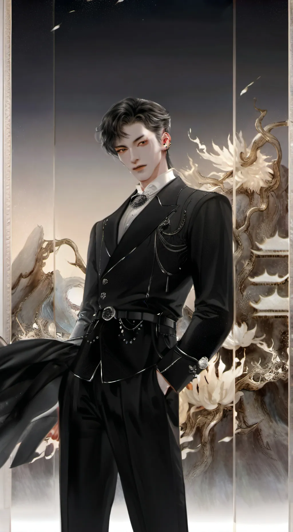 ai character: Alexandre. background