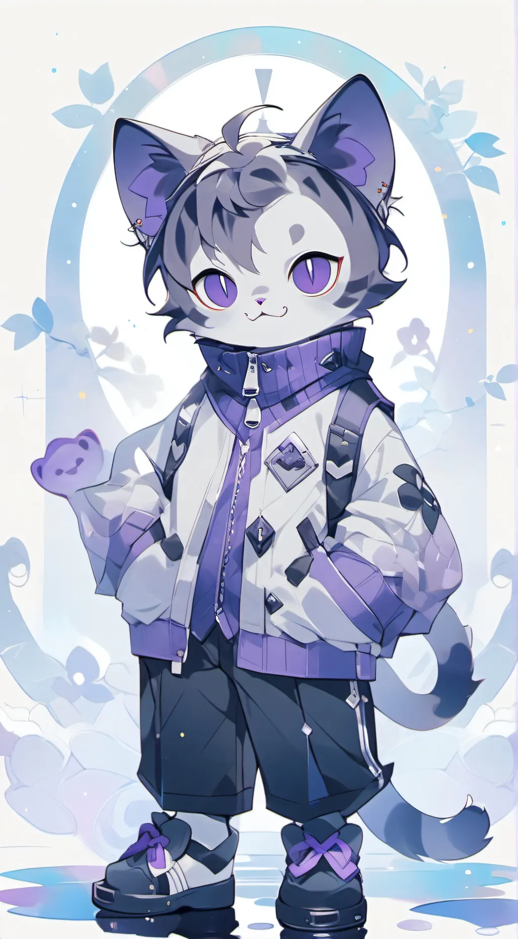 ai character: Catnap? background