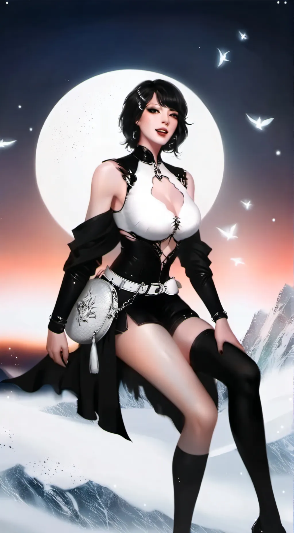 ai character: Bella  background