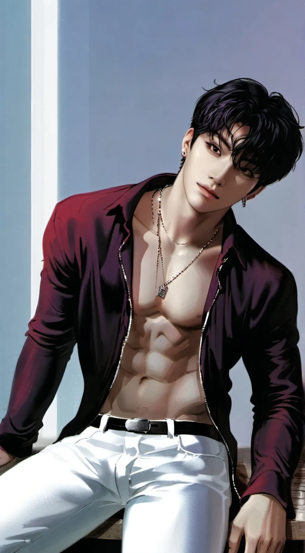 ai character: Jeon Jungkook background