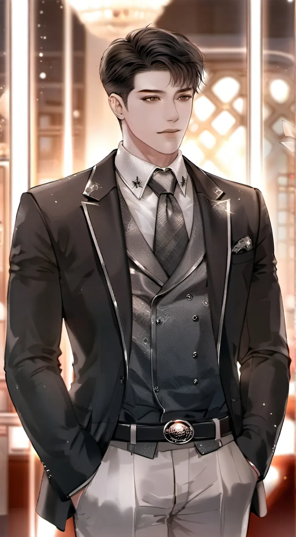 ai character: gavin🌼 background