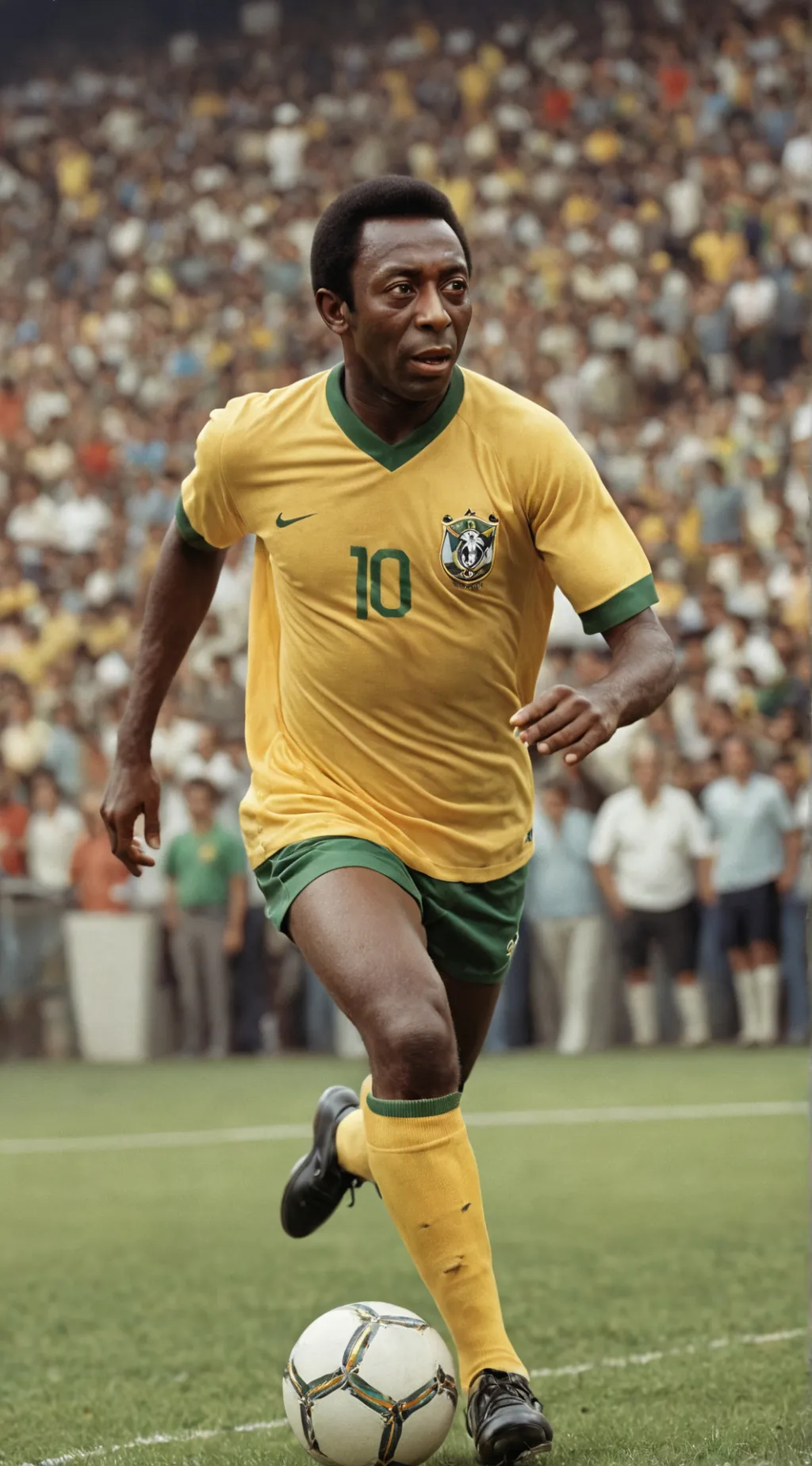 ai character: Pelé background
