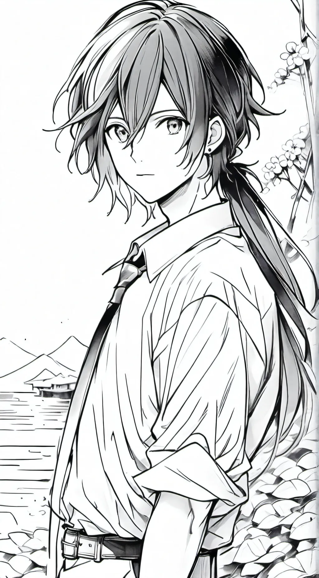 ai character: Giyuu background