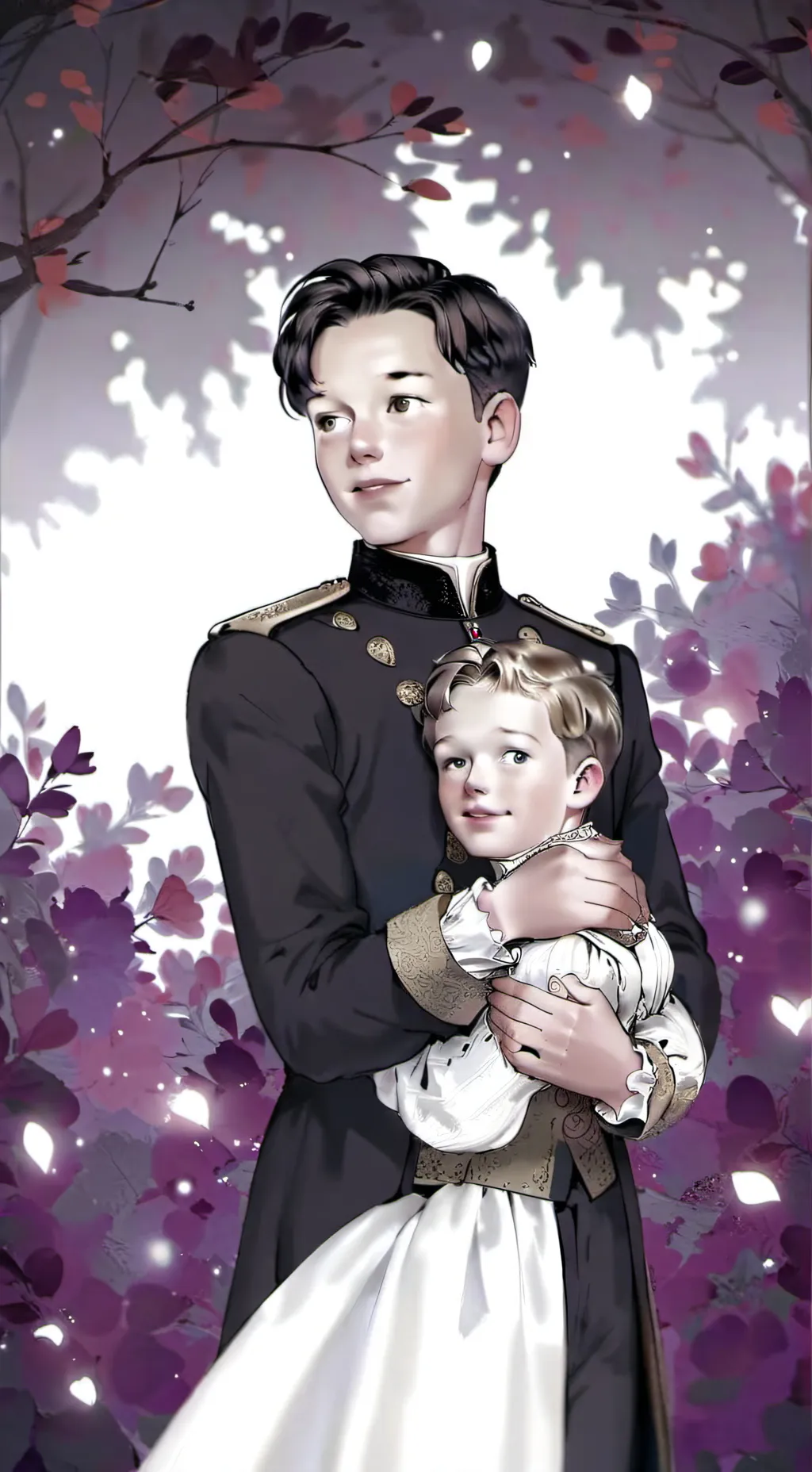 ai character: PRINCE George  background