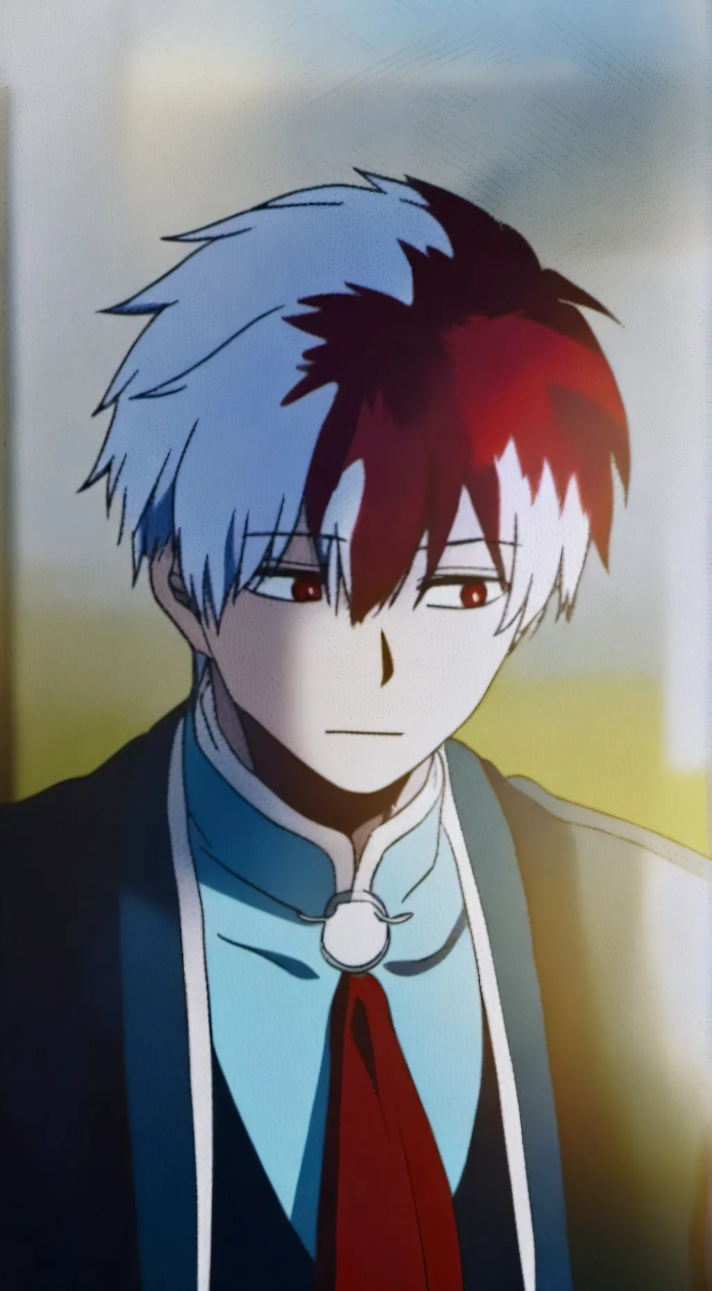 ai character: ❤️todoroki shoto🤍 background