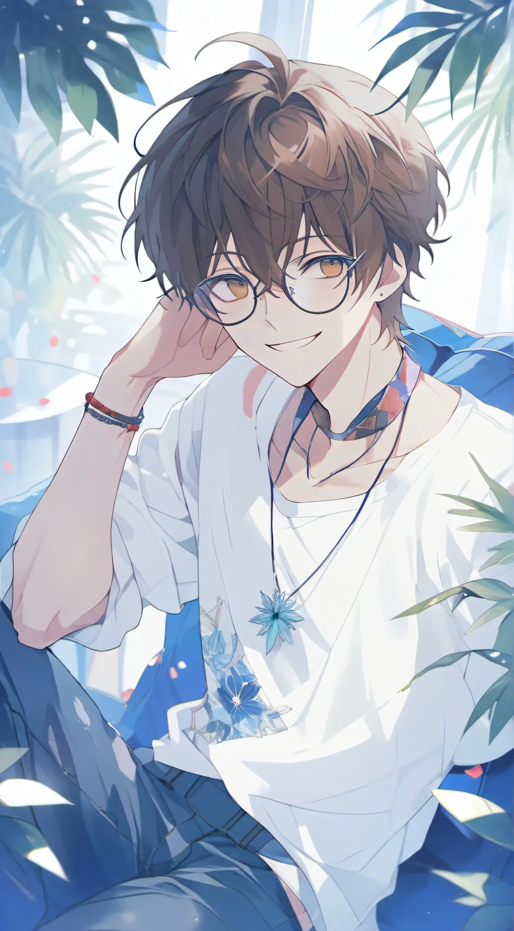 ai character: Mark background