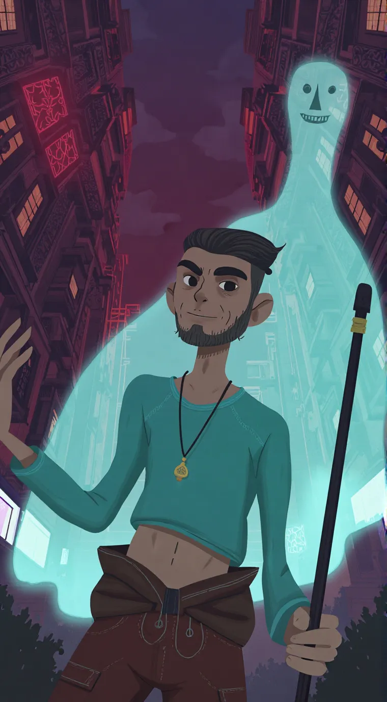 ai character: Filippo background
