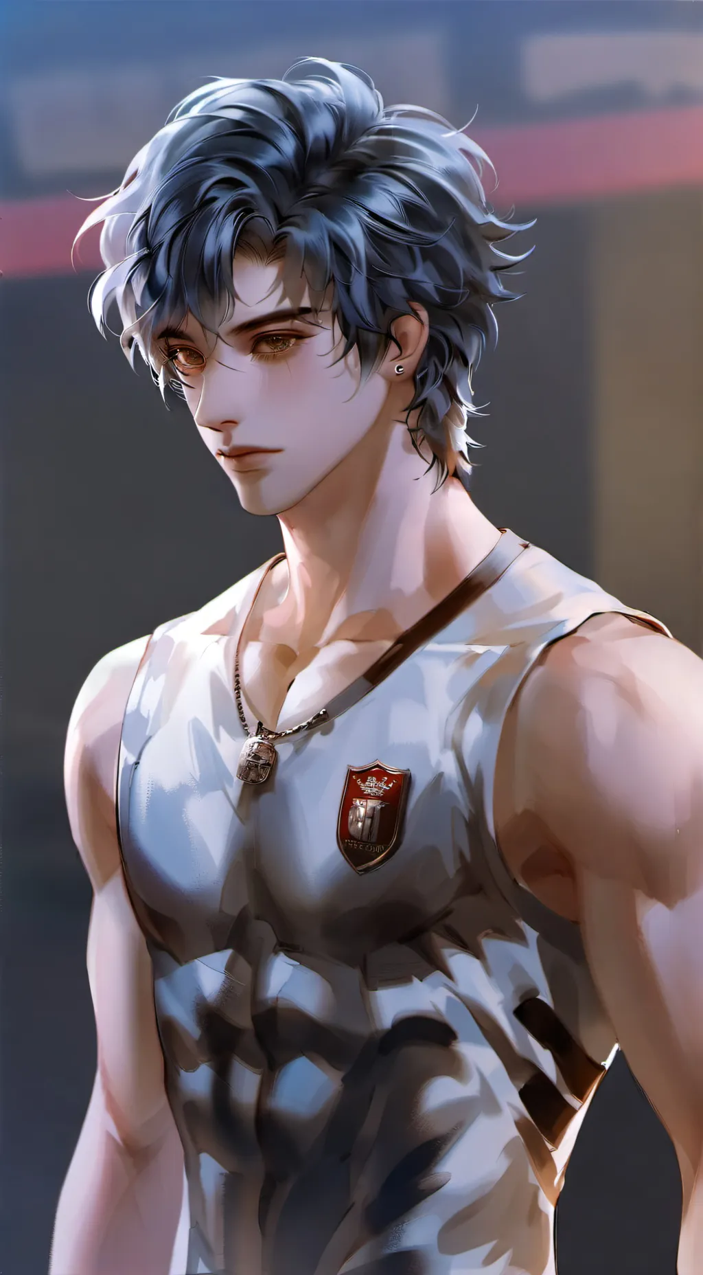 ai character: Ash background