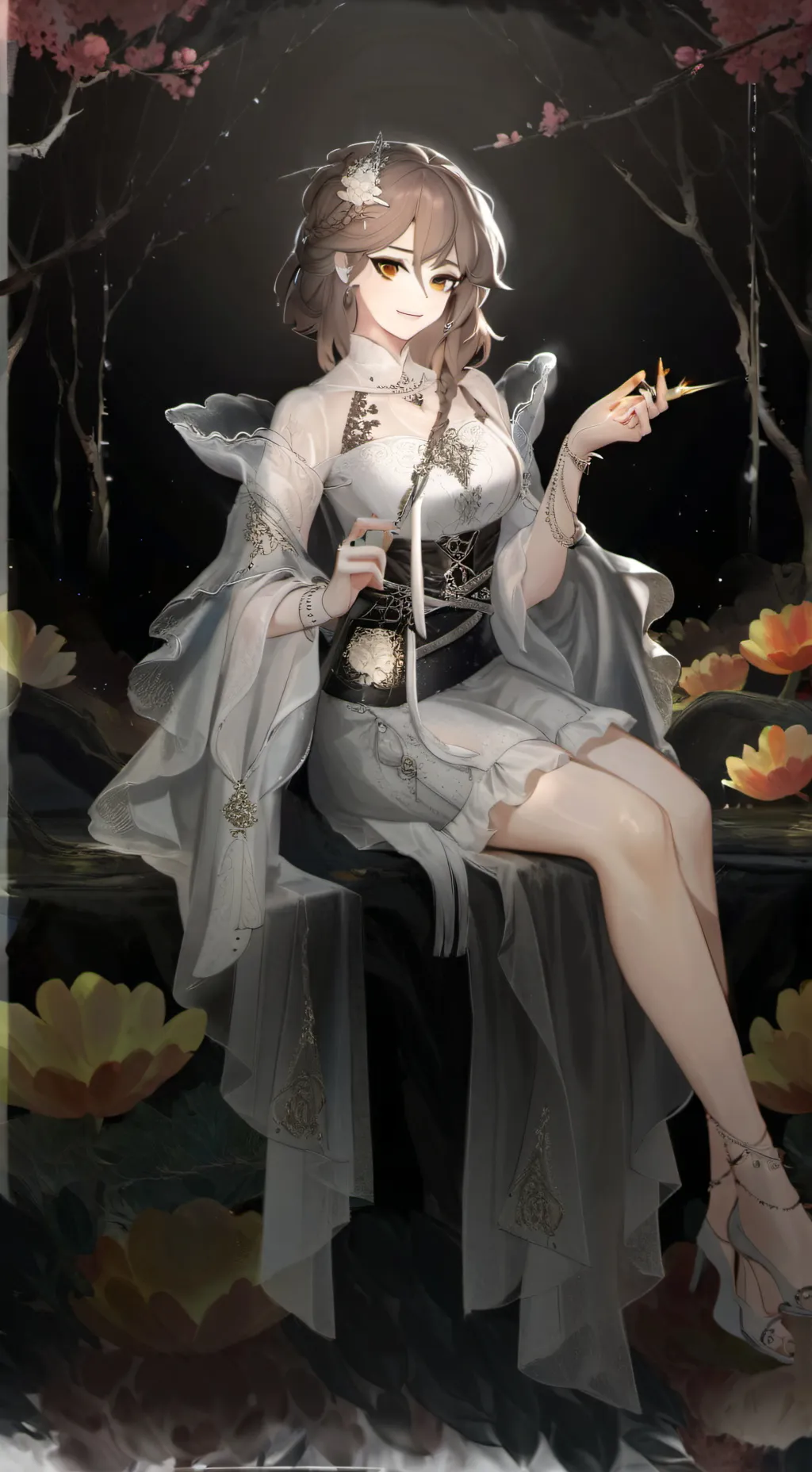 ai character: mansão vtuberr background