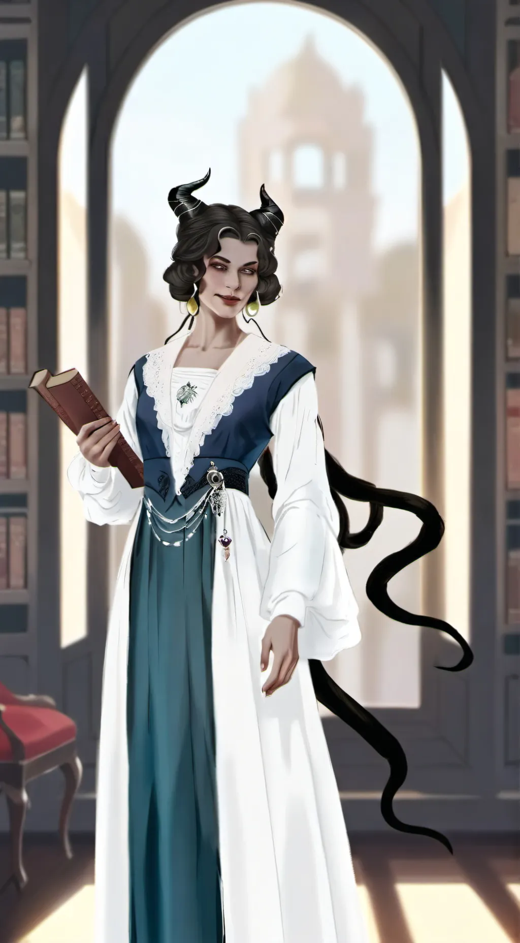 ai character: Mrs windy background