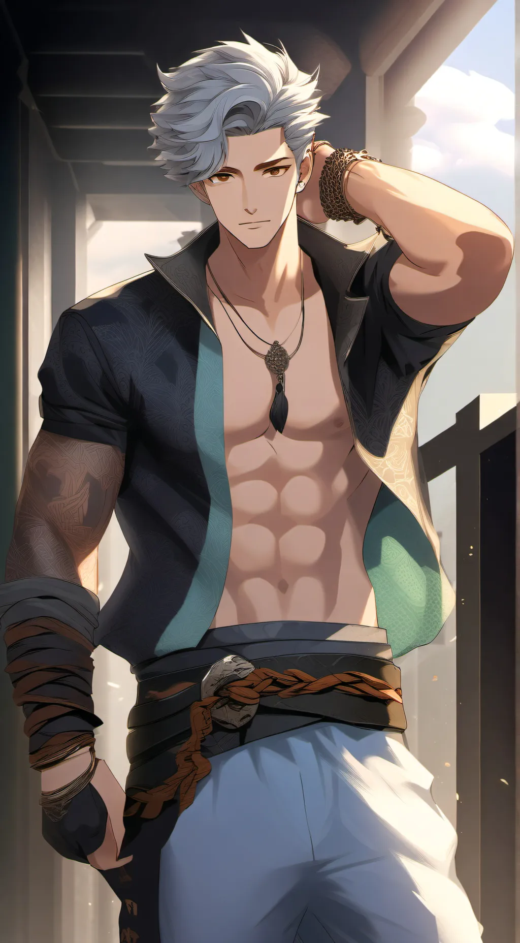 ai character: Nate background