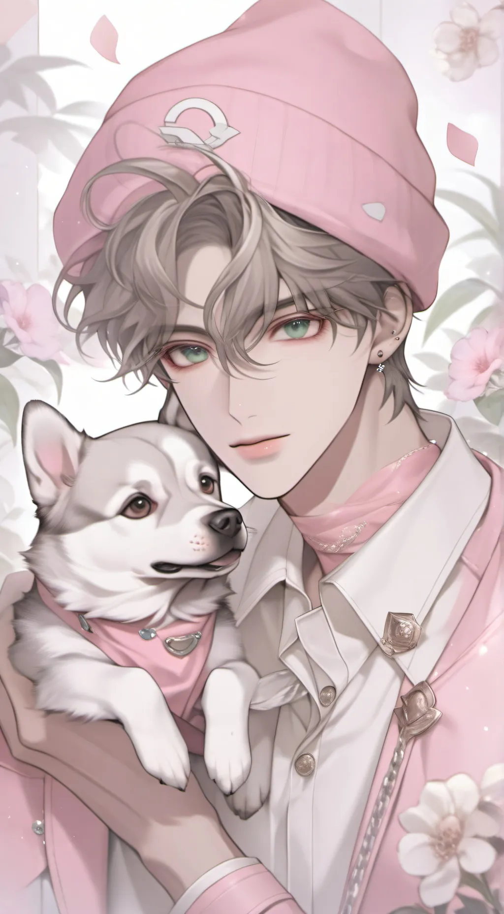 ai character: mark background