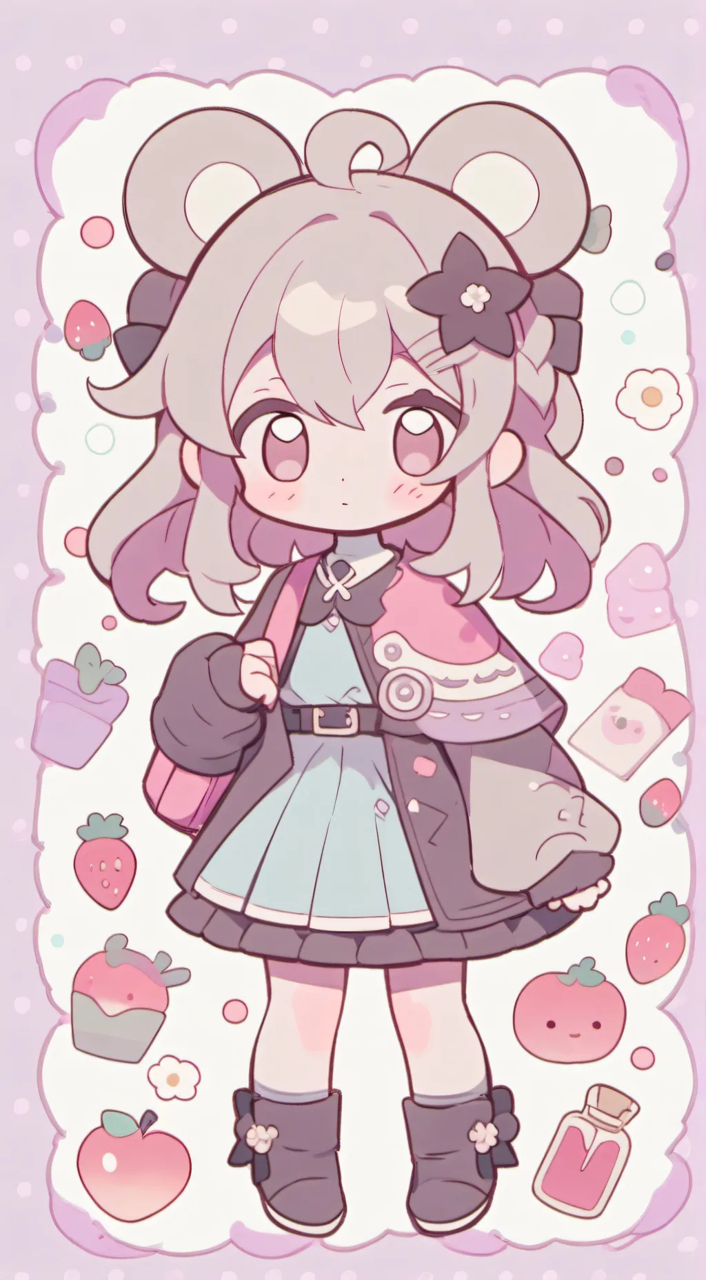 ai character: DW []EASTER[] background