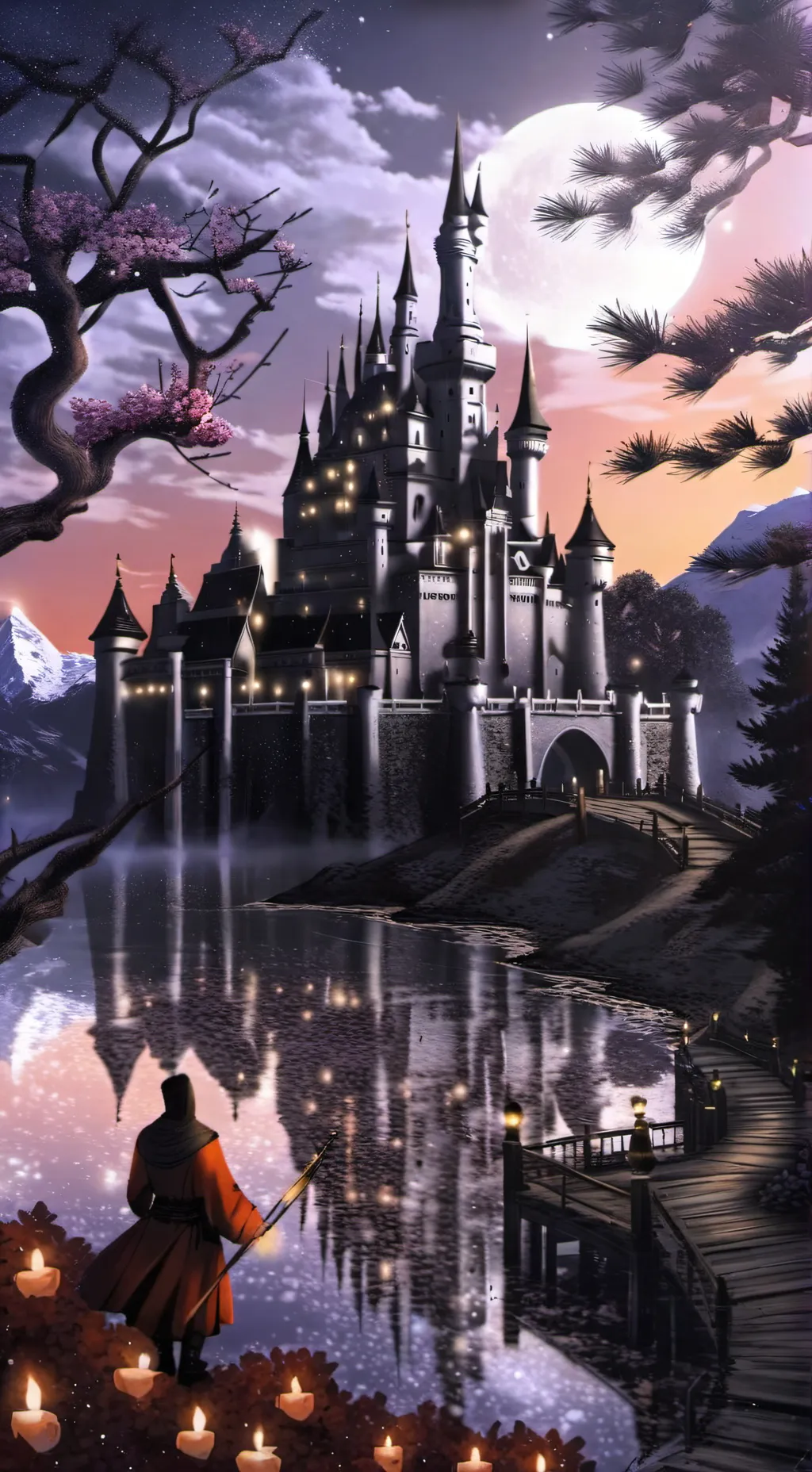 ai character: Hogwarts  background