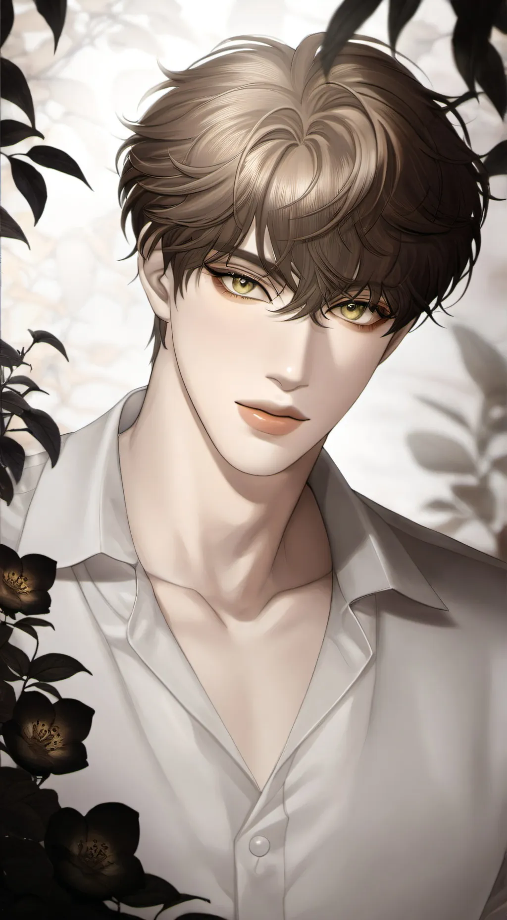 ai character: Yuta Scarlet background
