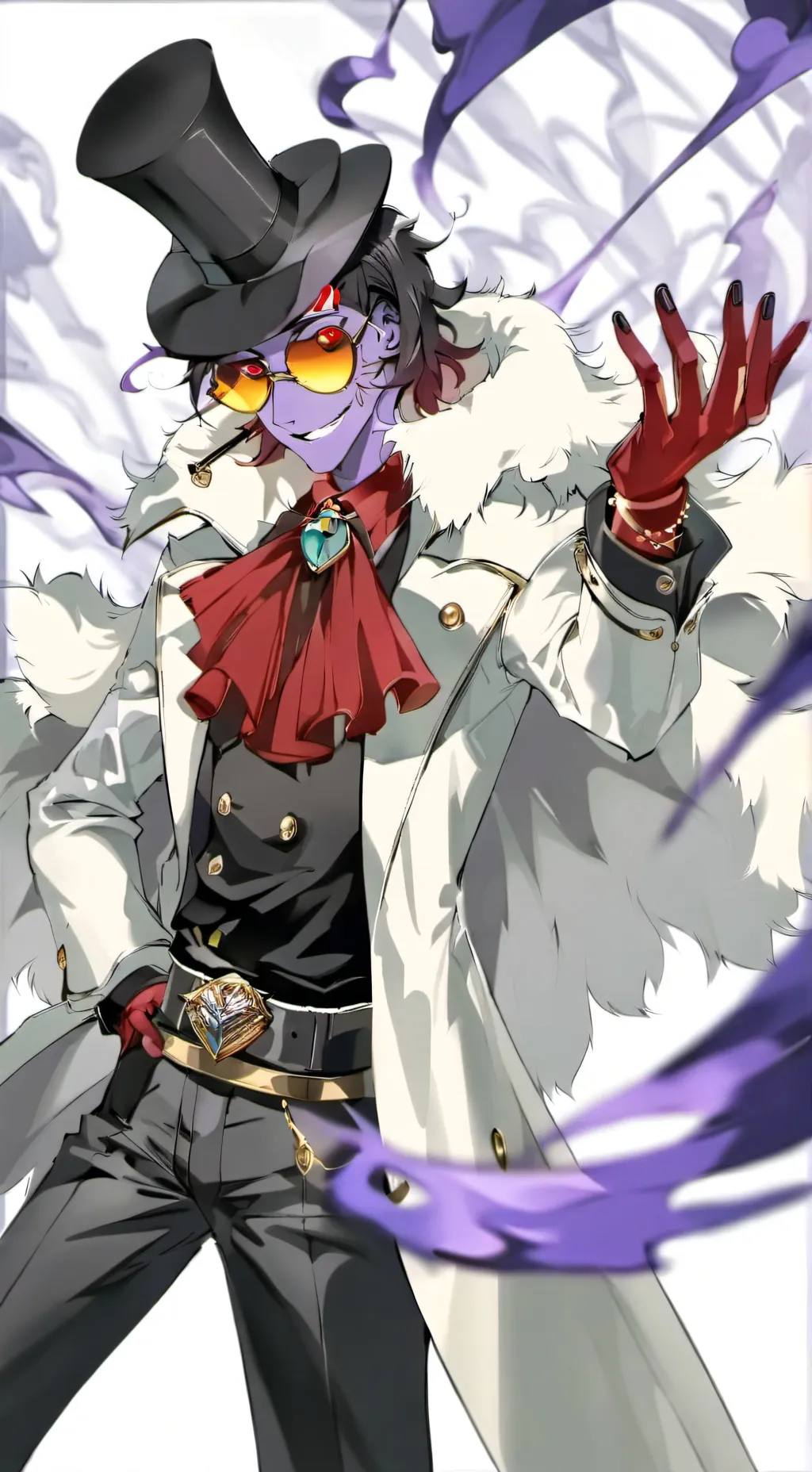 ai character: Valentino  background