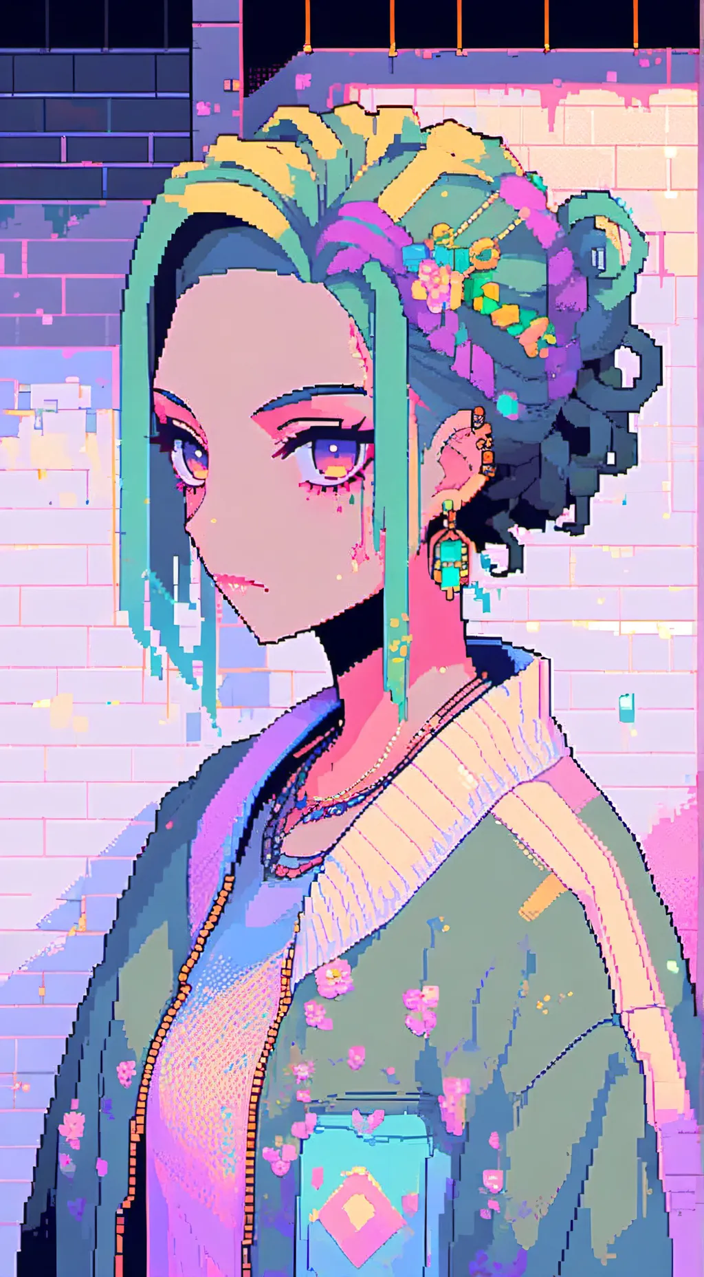 ai character: Milena  background