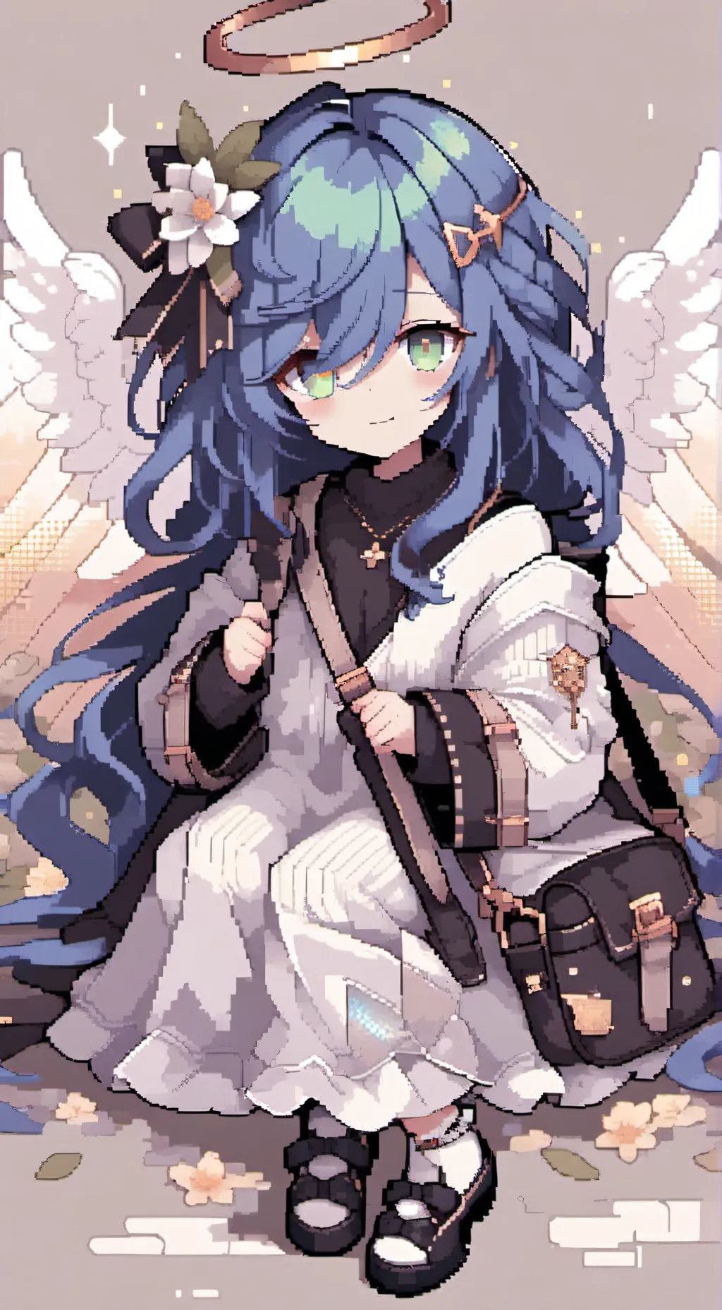 ai character: Kirlia Absol background