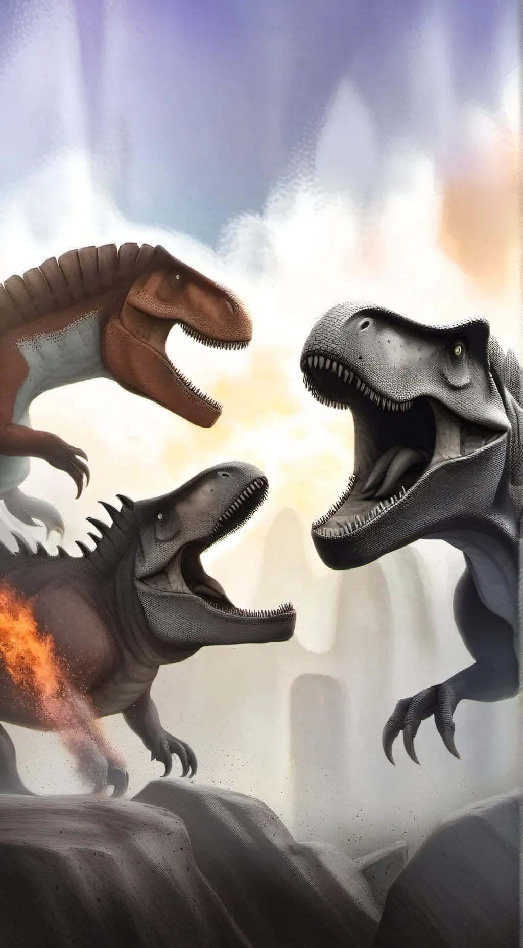 ai character: dinosaur wars 2 background