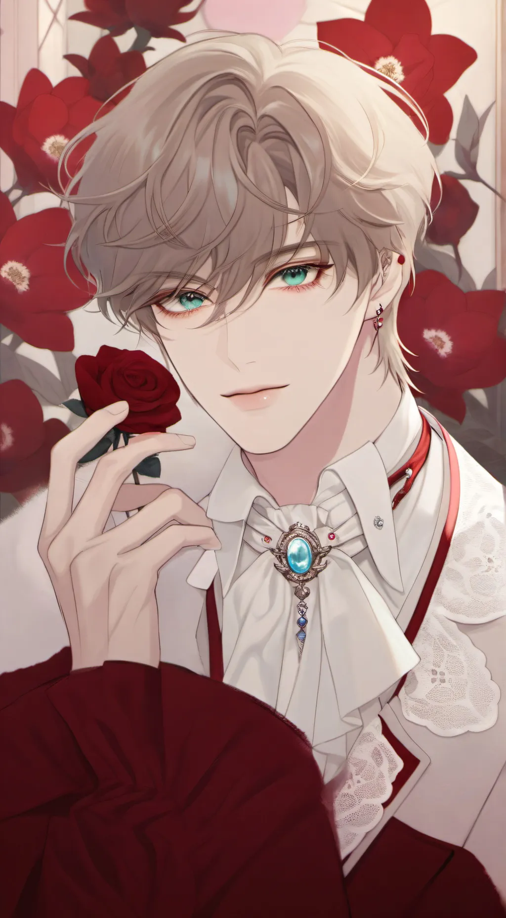 ai character: Zander  background