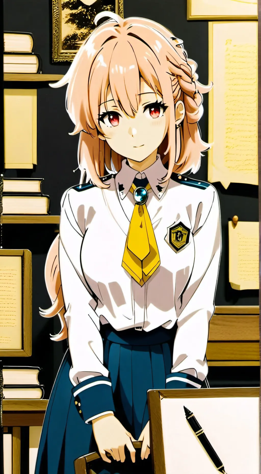 ai character: Valentina  background
