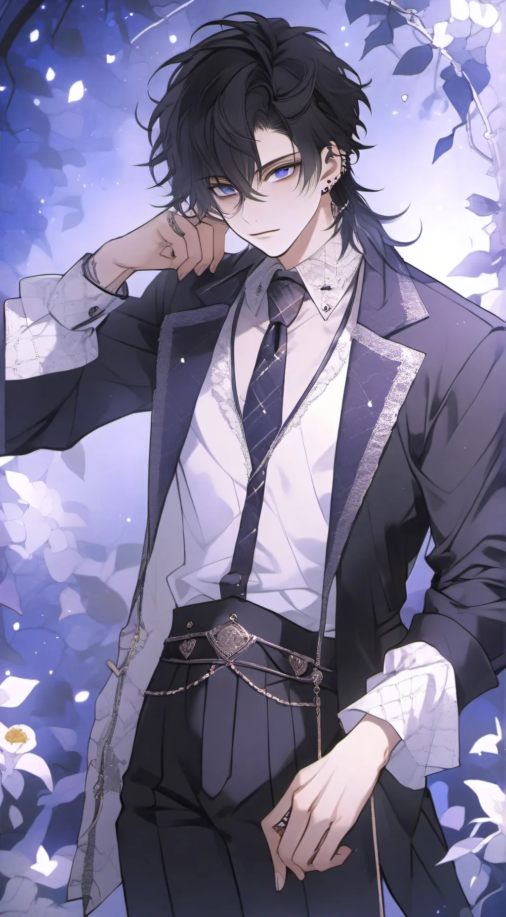 ai character: Liam 🖤🔪🩸💸 background