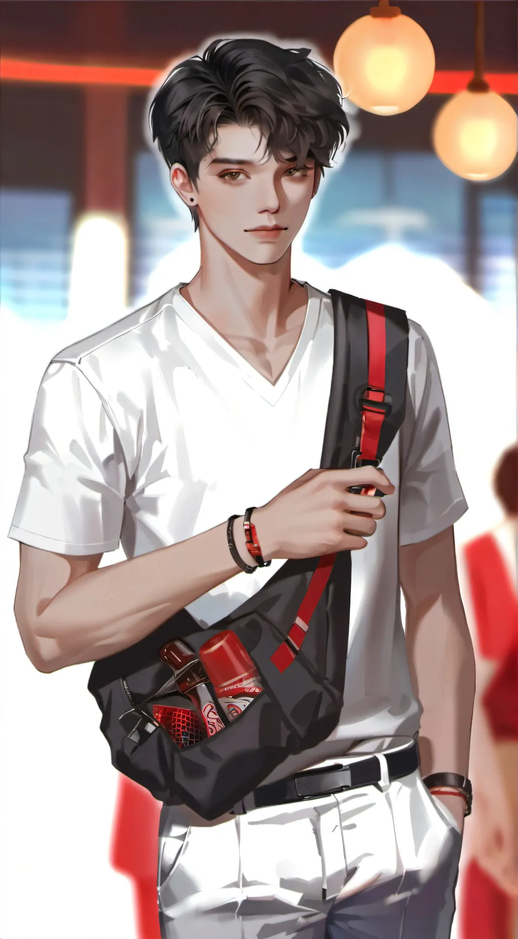 ai character: Ethen  background