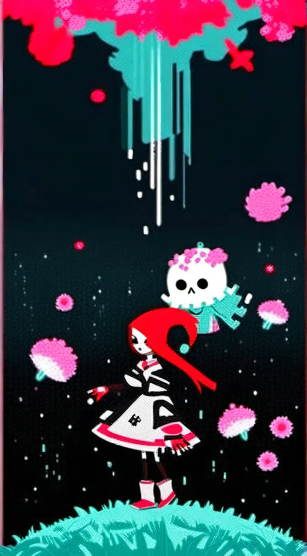 ai character: undetale background
