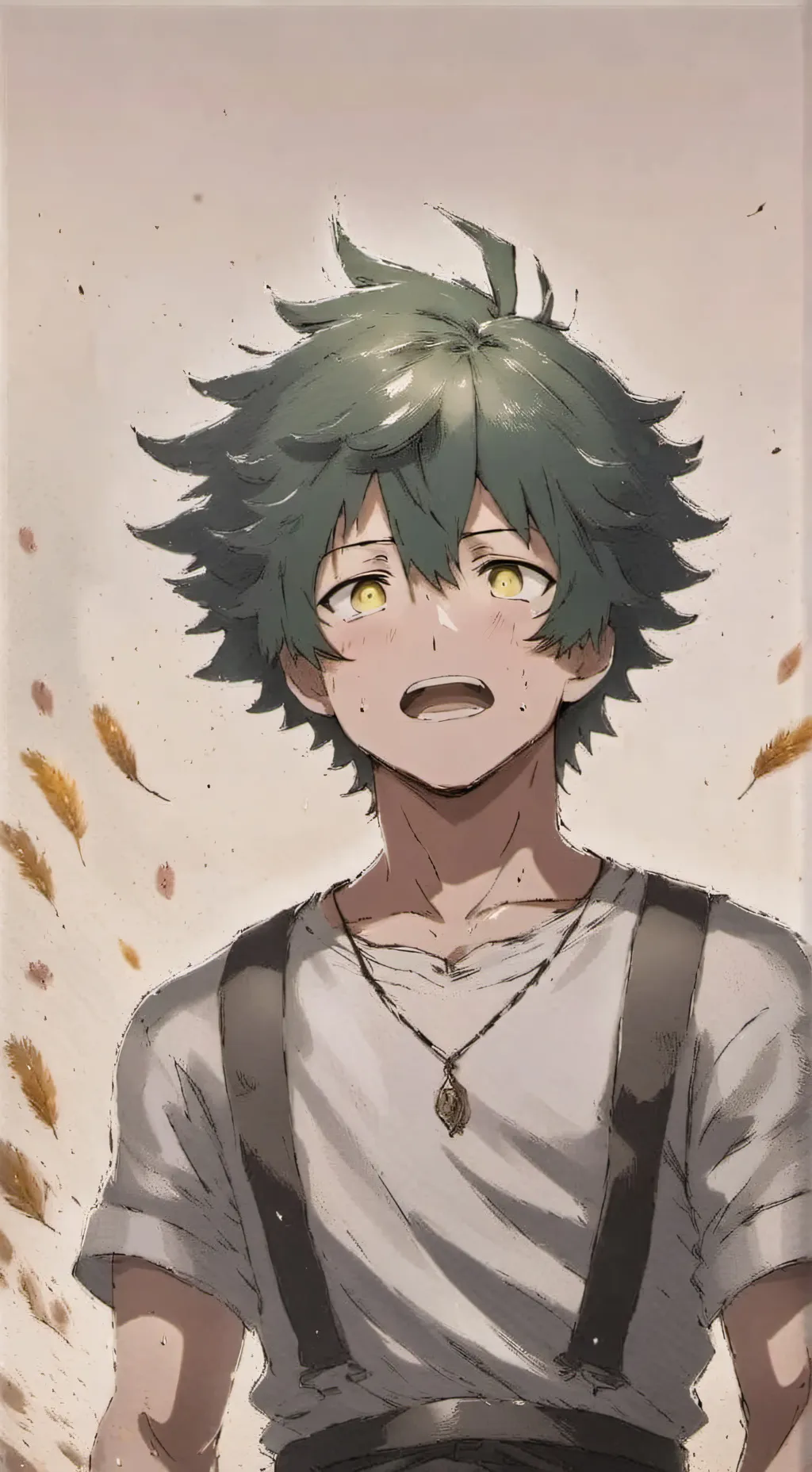 ai character: Deku background
