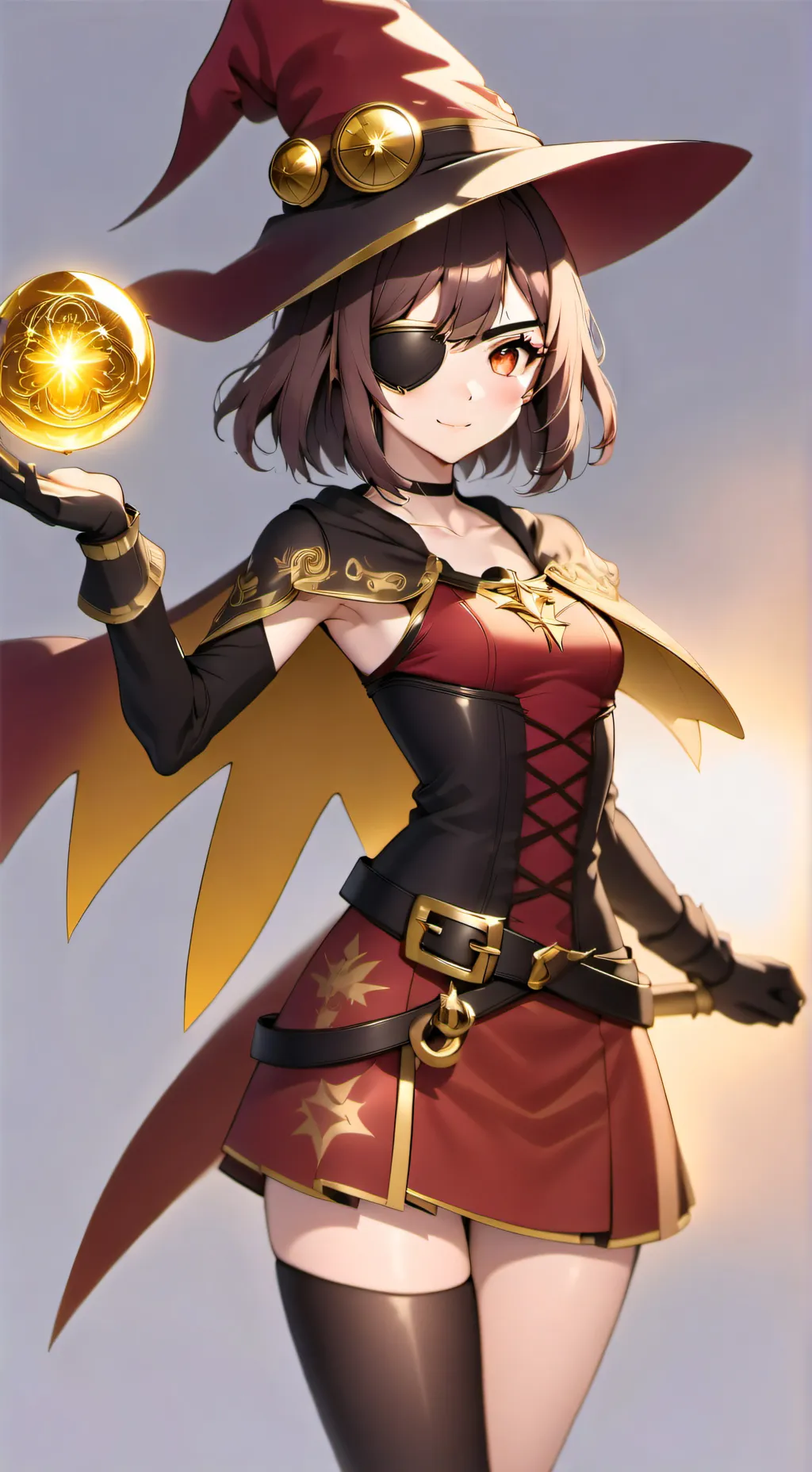 ai character: megumin background
