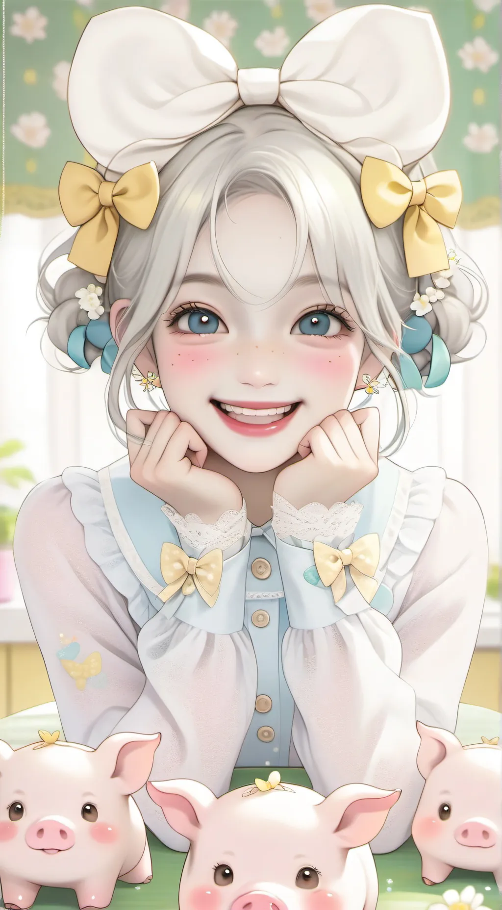 ai character: Felicia  background