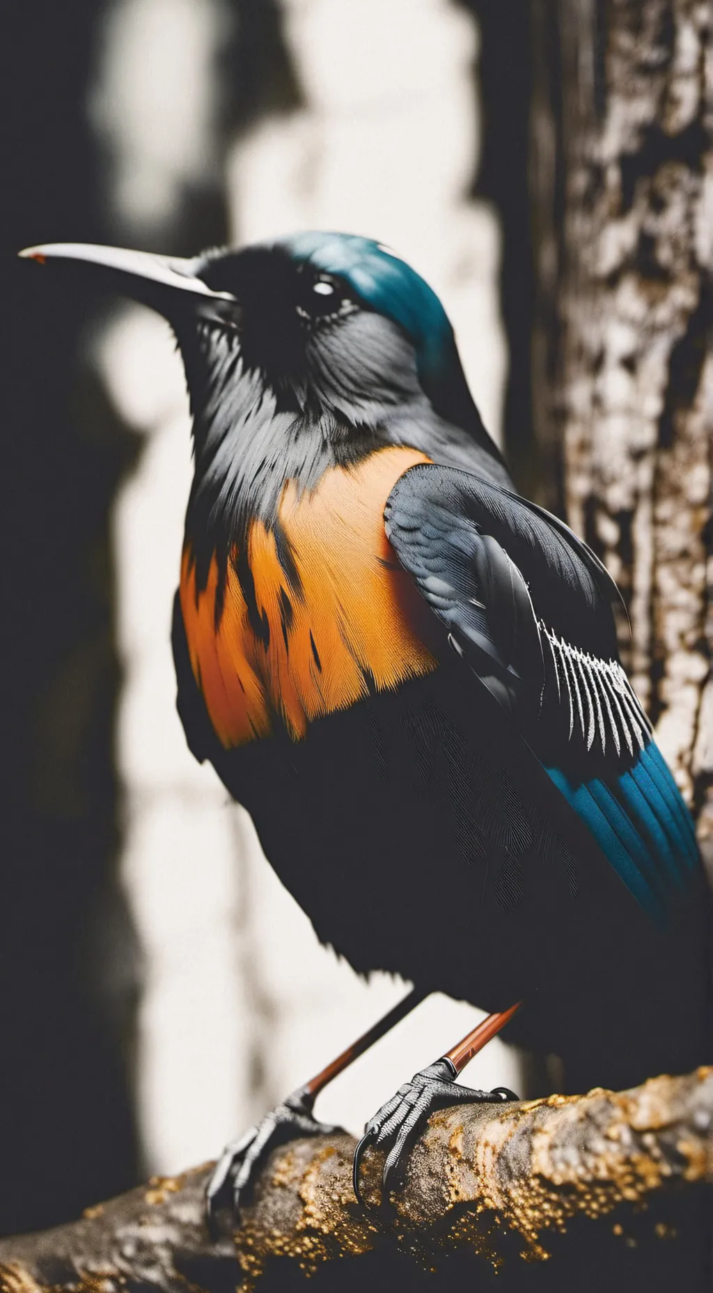 ai character: the bird background