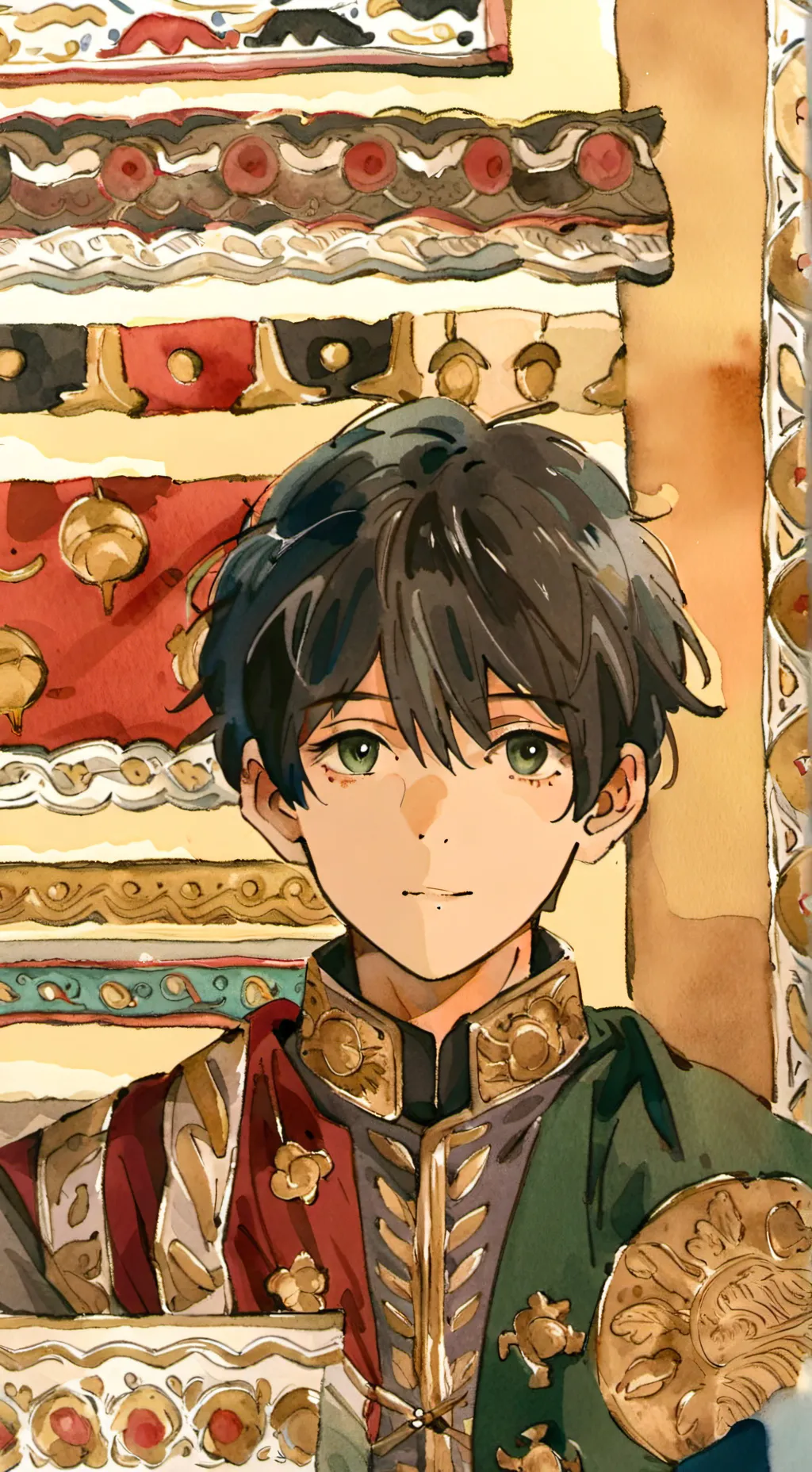 ai character: Matty  background