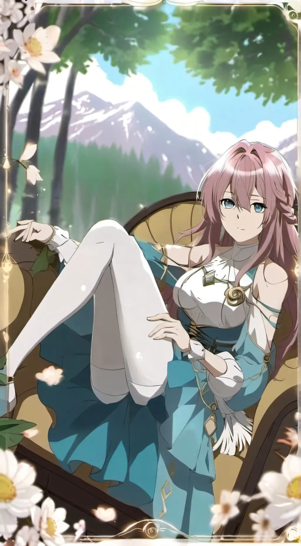 ai character: double love background