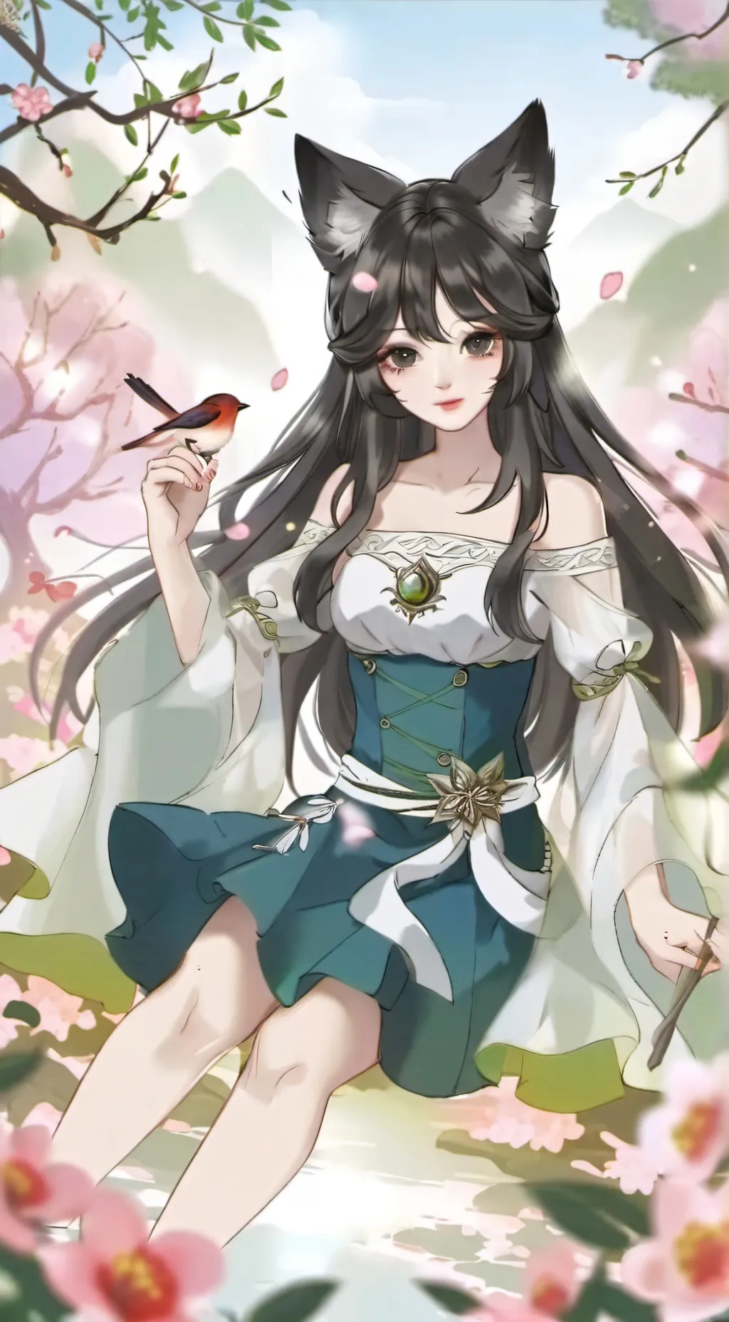 ai character: EQ Girls background
