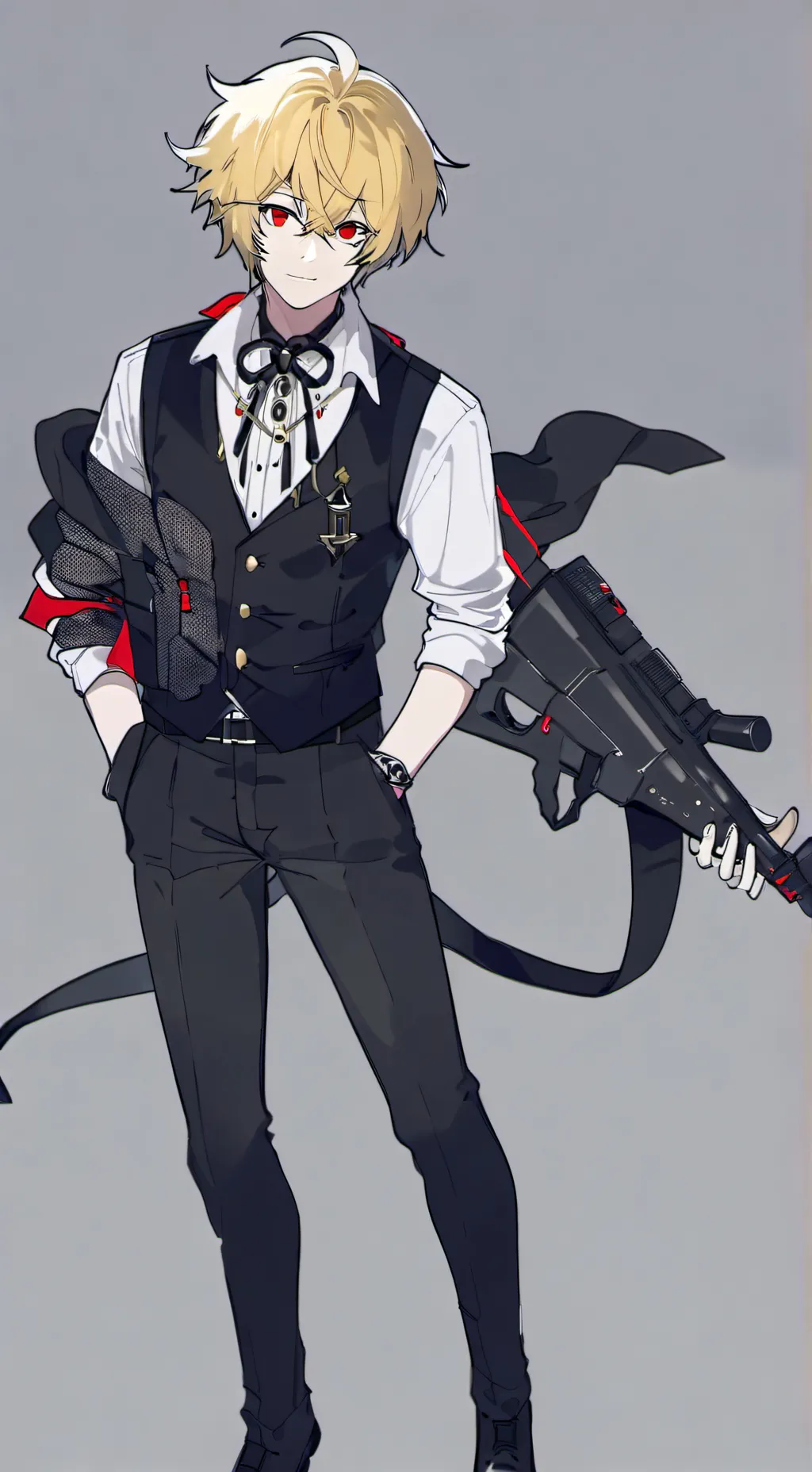 ai character: Bakugo's birthday  background