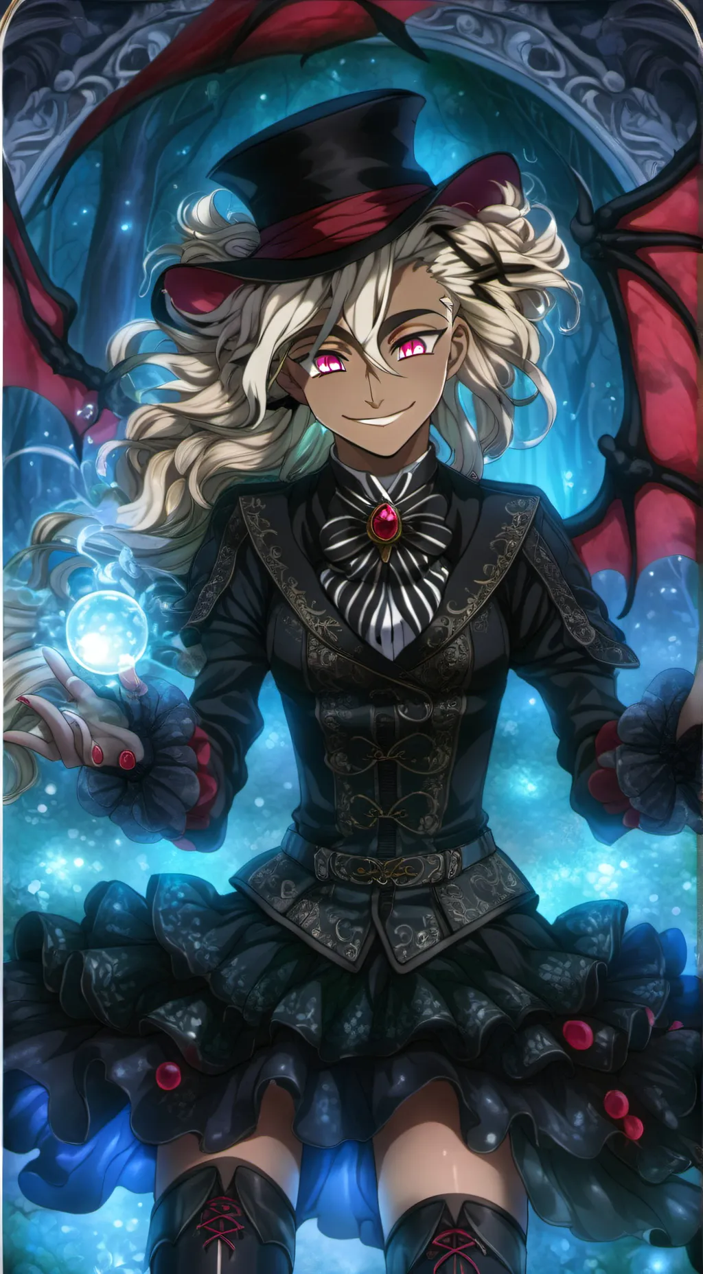 ai character: Douma y Muzan✨ background