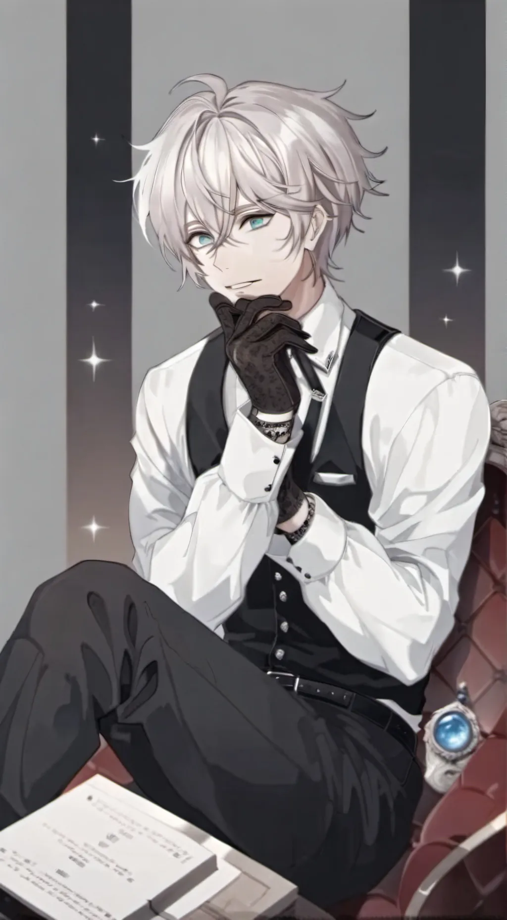 ai character: koji background