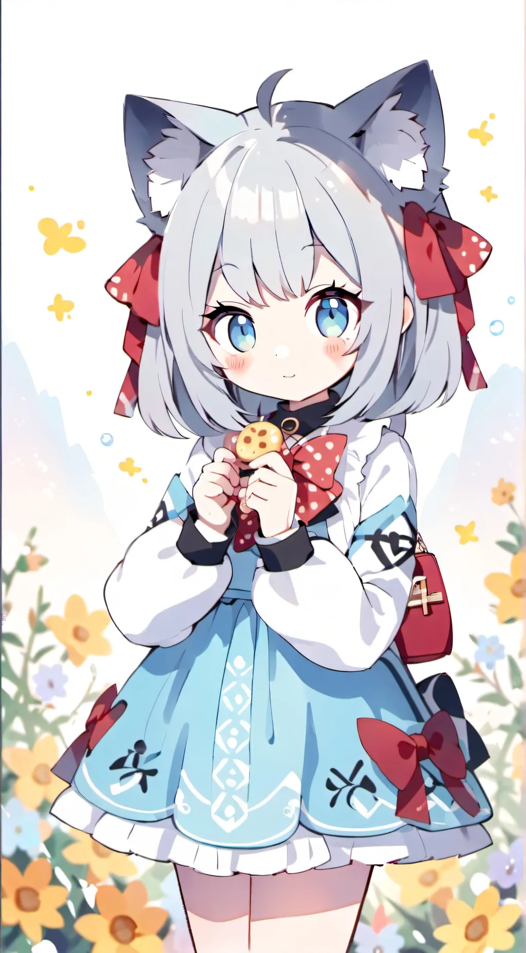 ai character: niña emocional  background